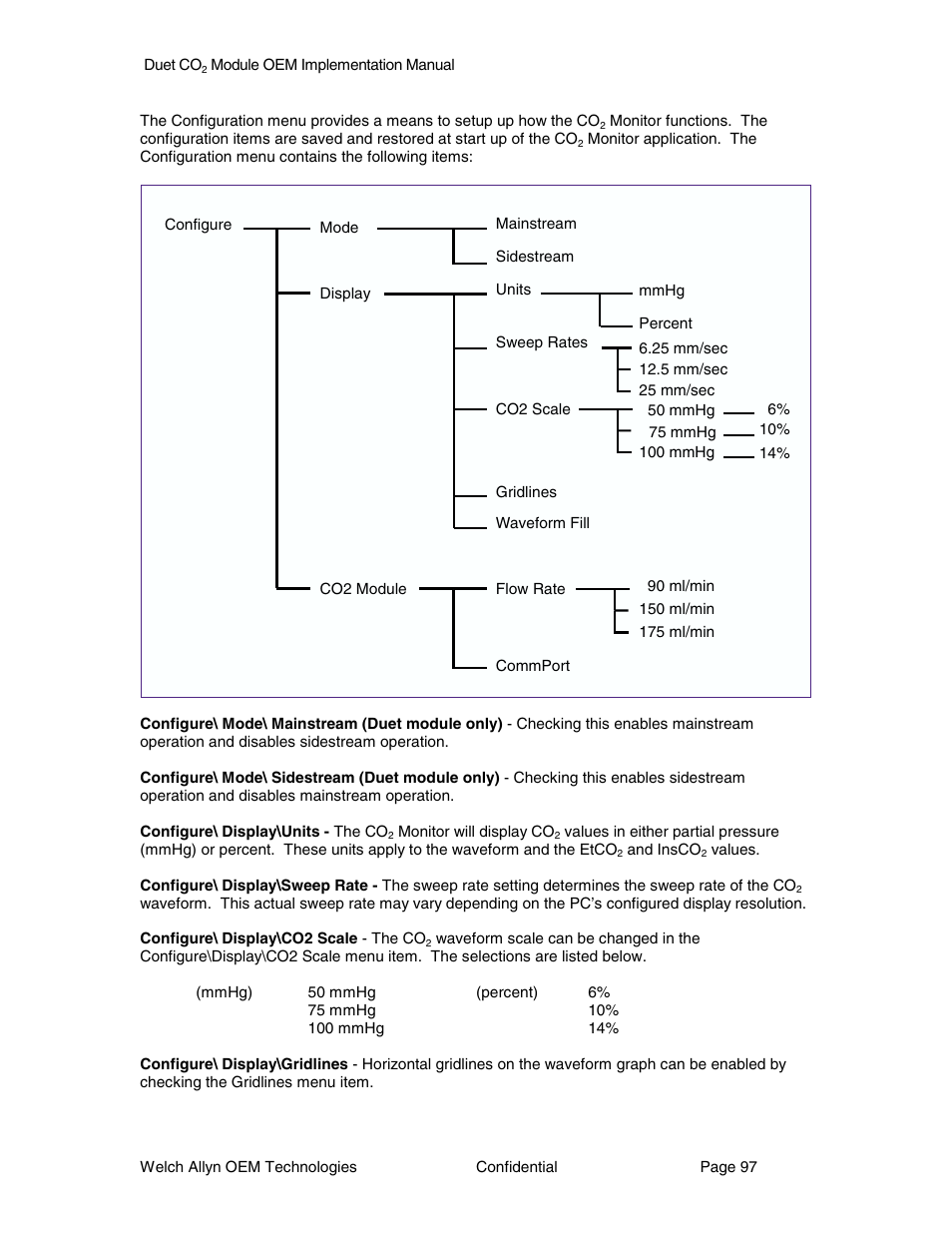 Welch Allyn Duet CO2 Module - User Manual User Manual | Page 97 / 99