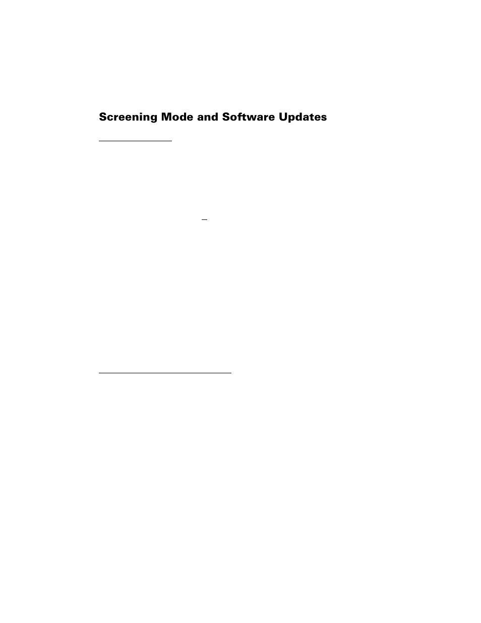 Screening mode and software updates | Welch Allyn SureSight Vision Screener Autorefractor - User Manual User Manual | Page 26 / 32