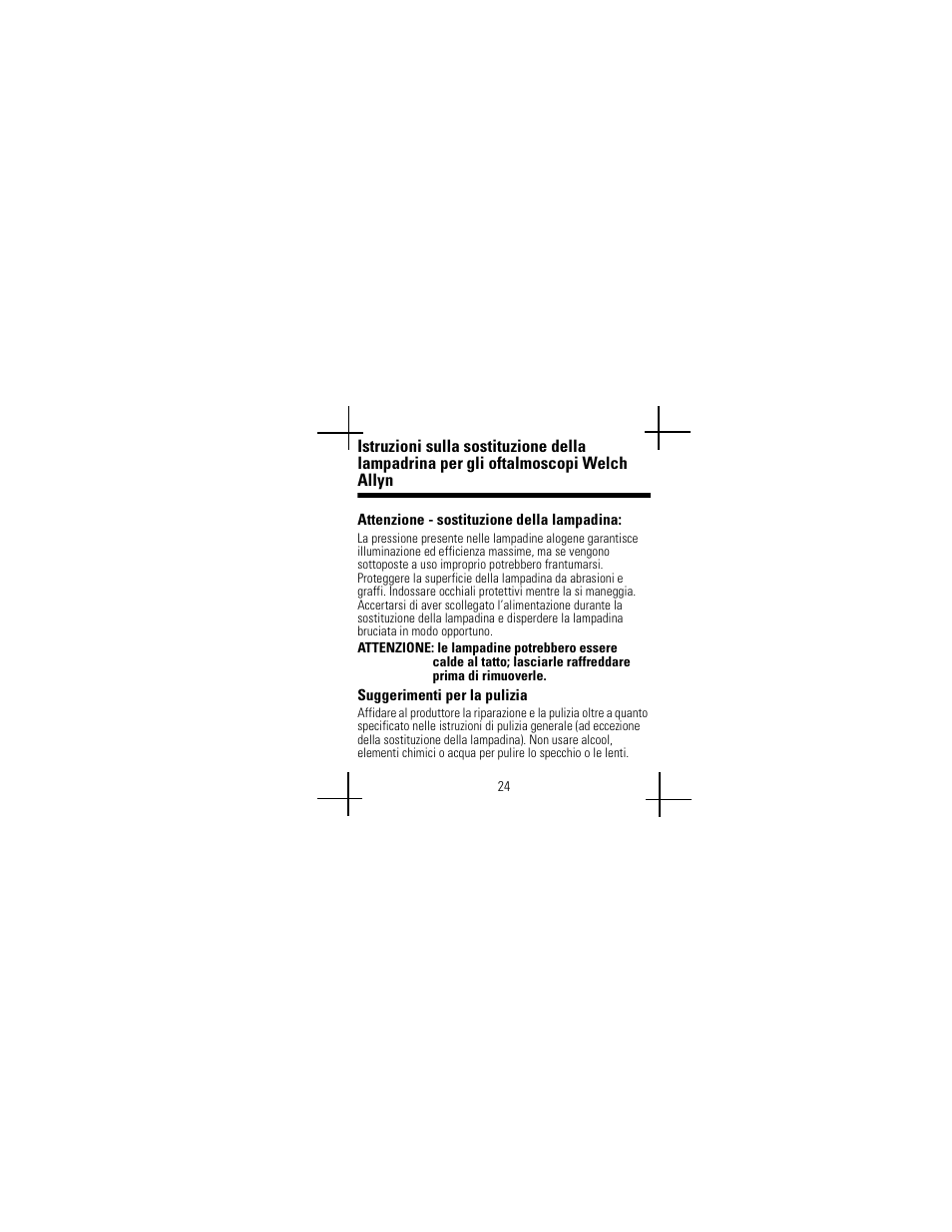Welch Allyn Lamp Replacement Chart - User Manual User Manual | Page 28 / 56