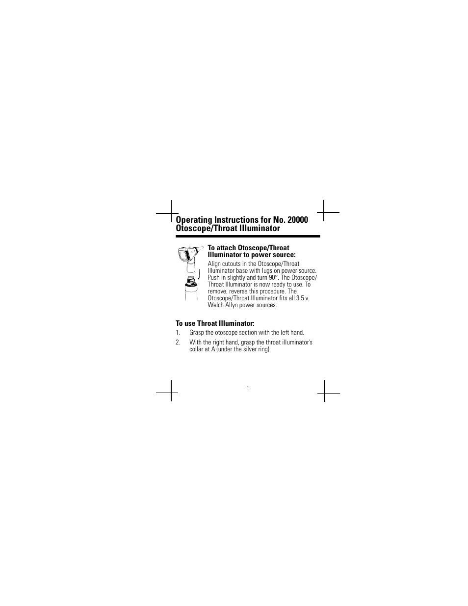 Welch Allyn Lamp Replacement Chart - User Manual User Manual | Page 5 / 56