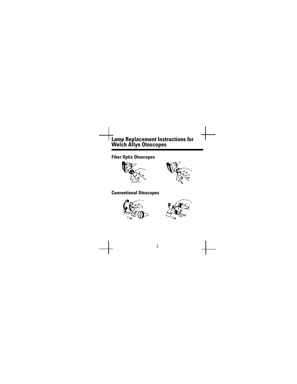 Welch Allyn Lamp Replacement Chart - User Manual User Manual | Page 7 / 56