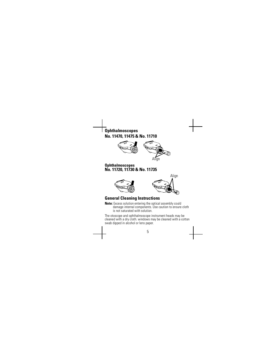 Welch Allyn Lamp Replacement Chart - User Manual User Manual | Page 9 / 56
