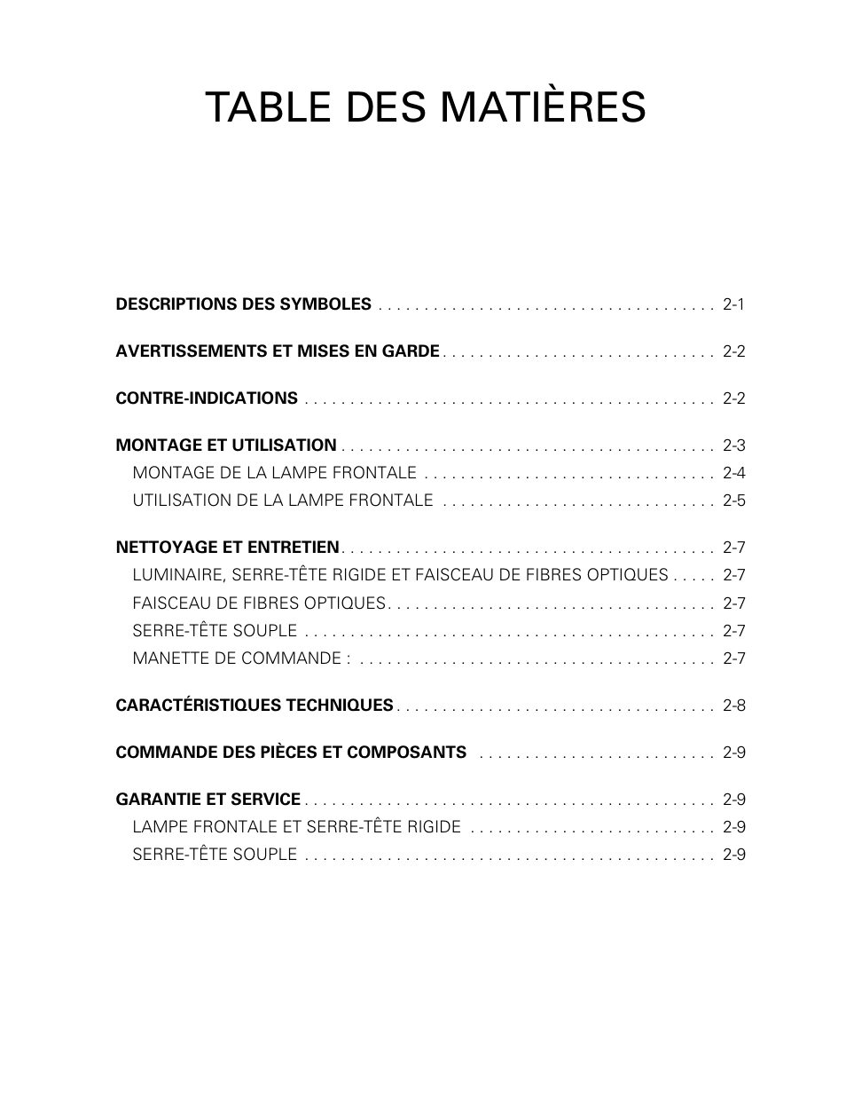 Welch Allyn Fiber Optic Headlight - User Manual User Manual | Page 15 / 112