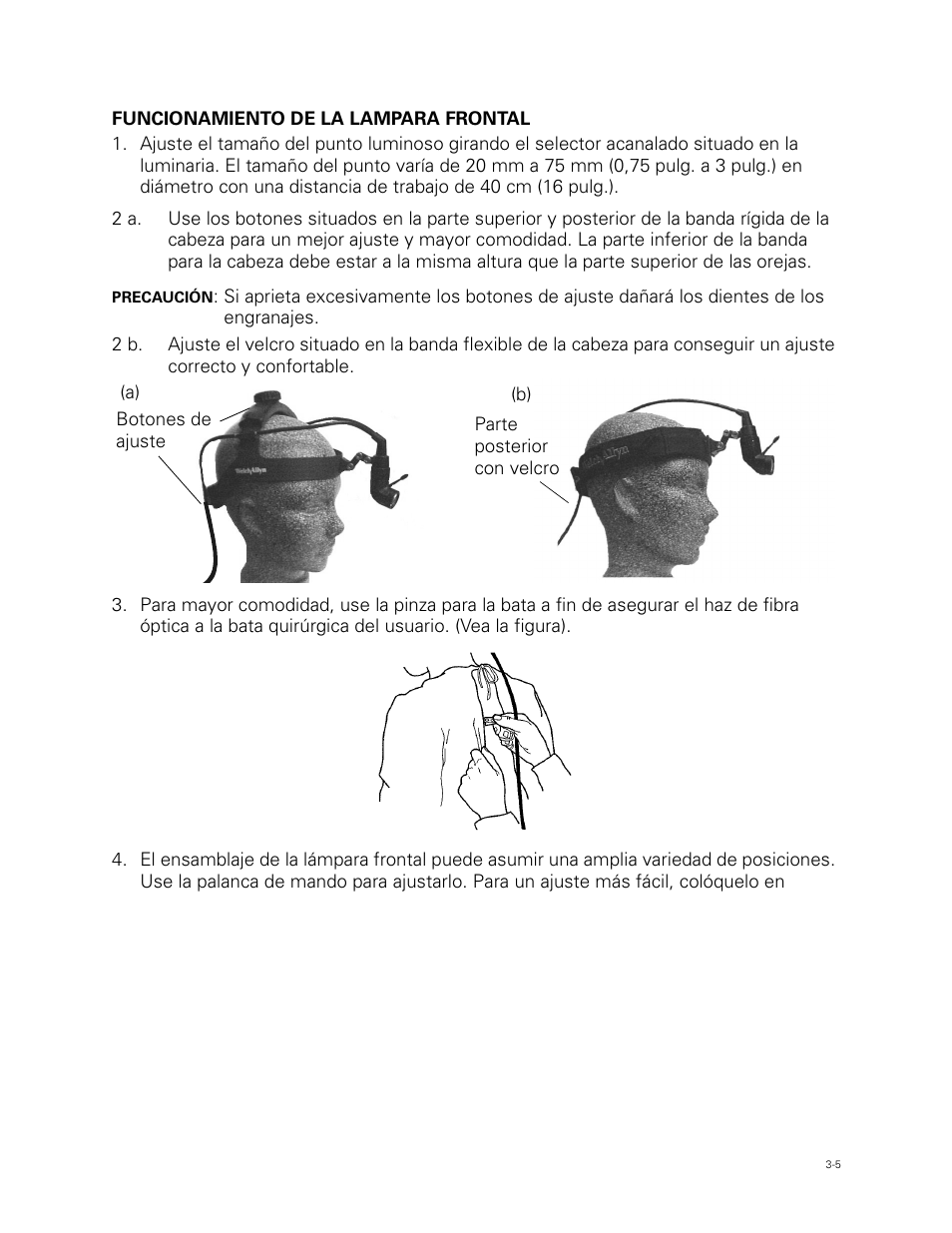 Welch Allyn Fiber Optic Headlight - User Manual User Manual | Page 33 / 112