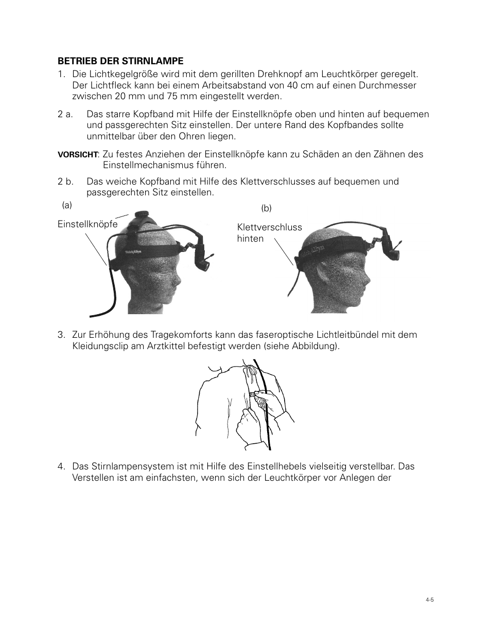 Welch Allyn Fiber Optic Headlight - User Manual User Manual | Page 45 / 112
