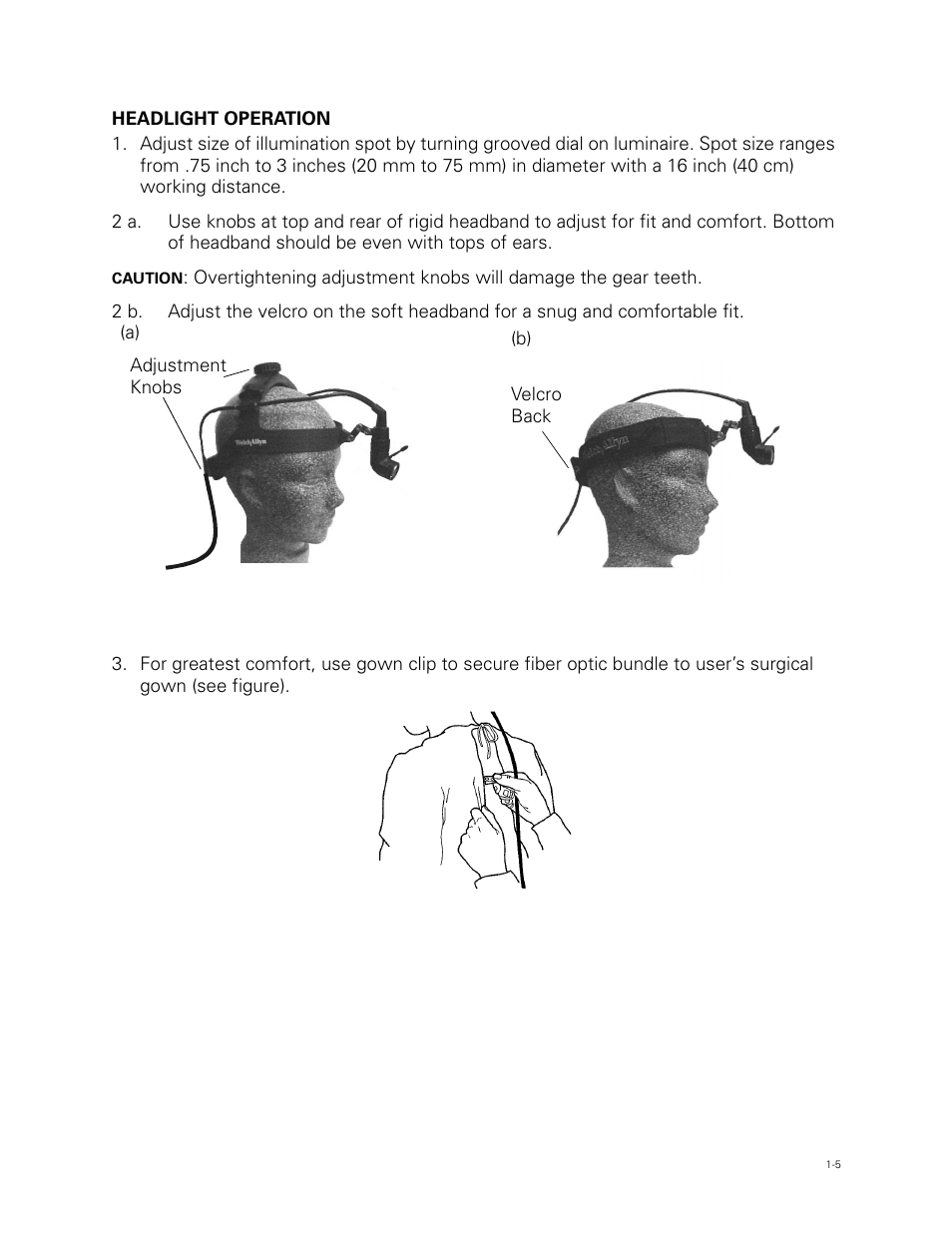 Welch Allyn Fiber Optic Headlight - User Manual User Manual | Page 9 / 112