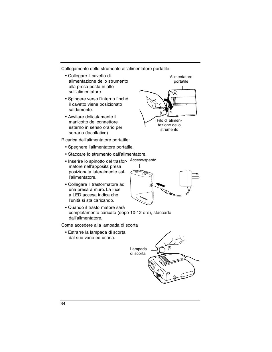 Welch Allyn Lumiview Power Sources(Portable and Direct Lug-In) - User Manual User Manual | Page 36 / 40