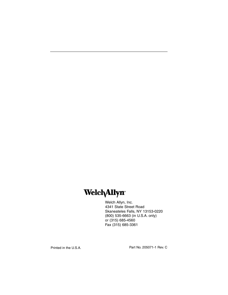 Welch Allyn Lumiview Power Sources(Portable and Direct Lug-In) - User Manual User Manual | Page 40 / 40