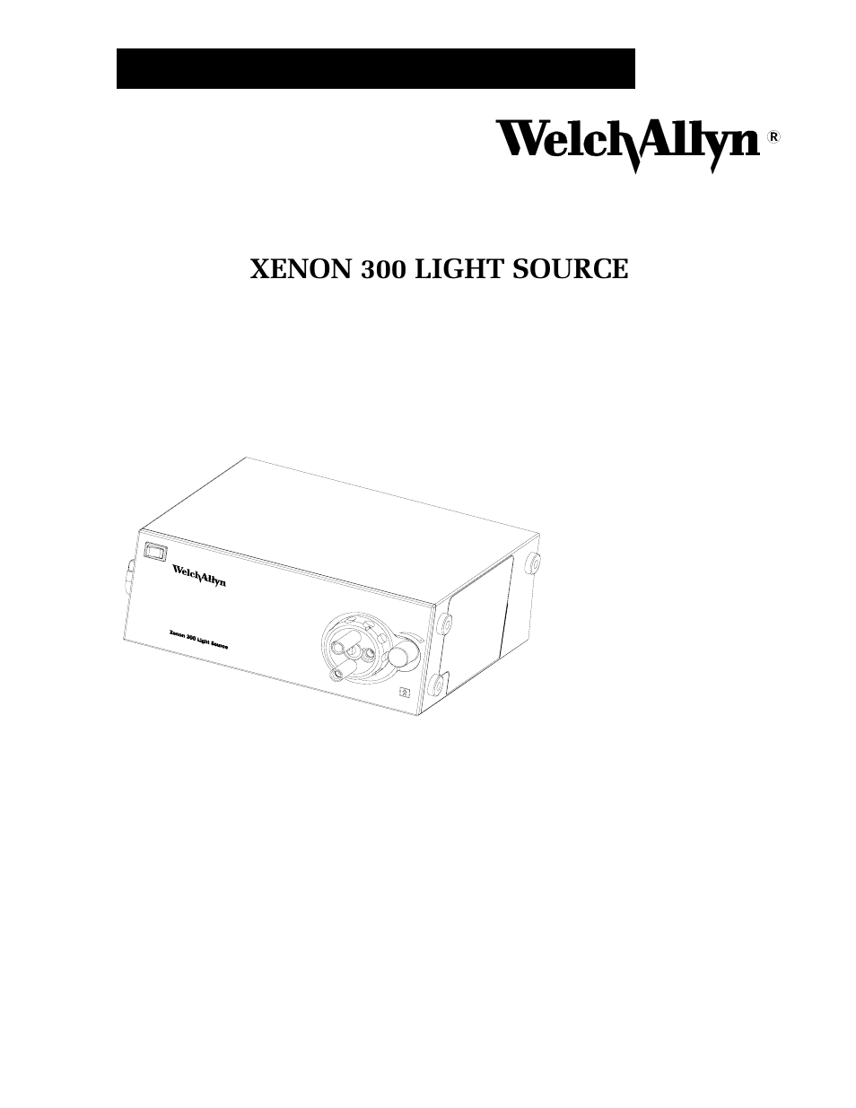 Welch Allyn XENON 300 LIGHT SOURCE - User Manual User Manual | 22 pages