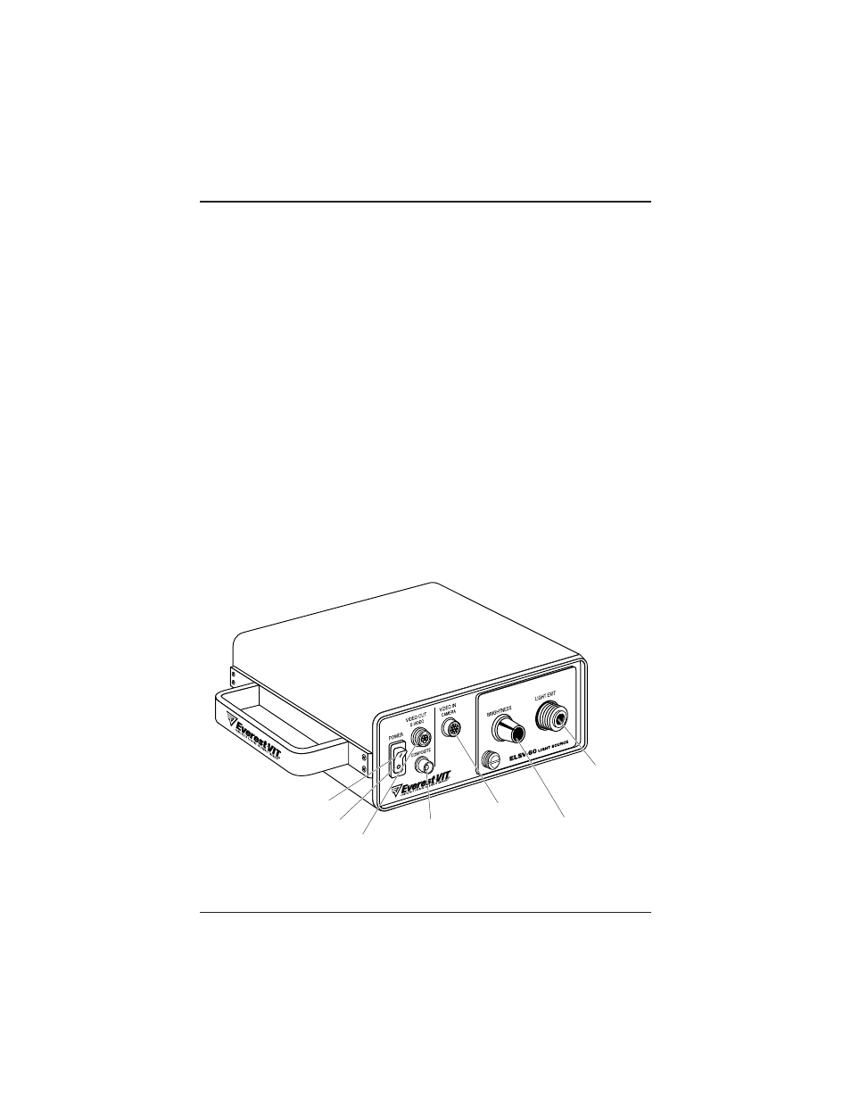 System description | Welch Allyn ELSV-60 Light Source GE Sensing & Inspection Technologies - User Manual User Manual | Page 5 / 16
