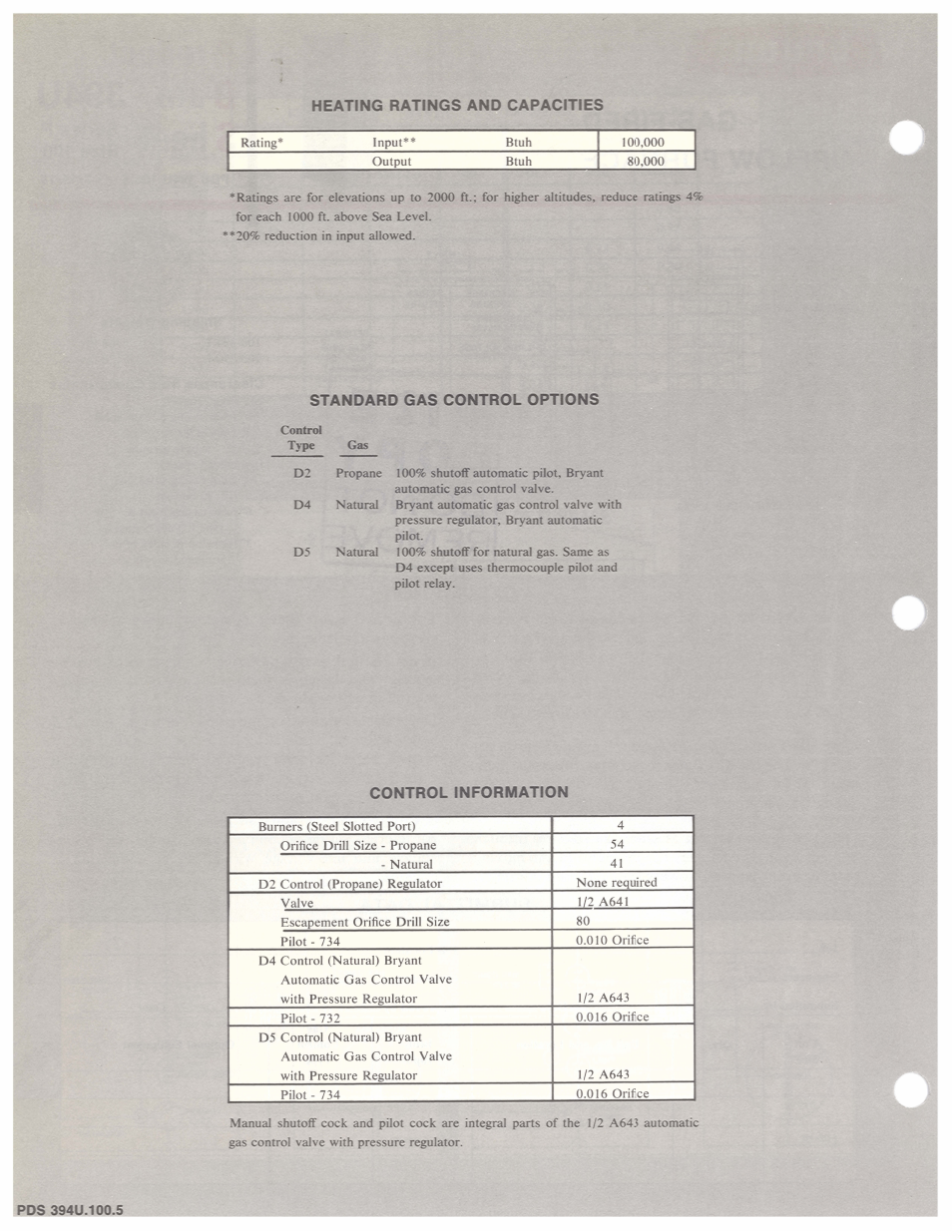 Bryant 394U User Manual | Page 2 / 4