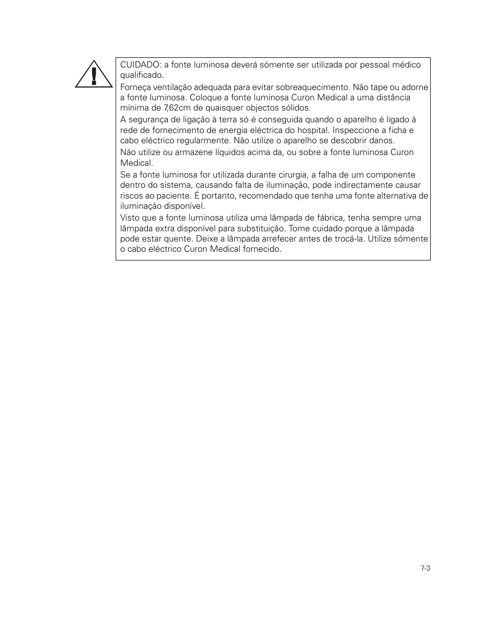 Welch Allyn Curon Medical Light Source - User Manual User Manual | Page 97 / 182