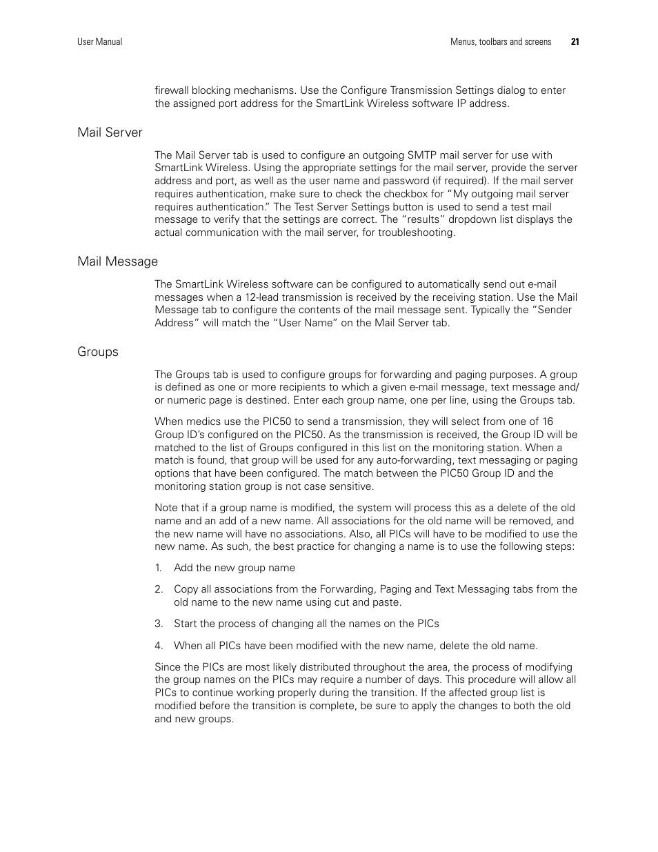 Welch Allyn SmartLinkTM Wireless - User Manual User Manual | Page 25 / 42