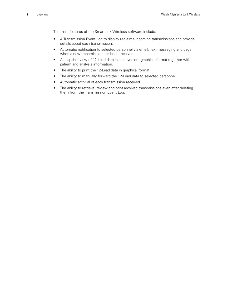 Welch Allyn SmartLinkTM Wireless - User Manual User Manual | Page 6 / 42