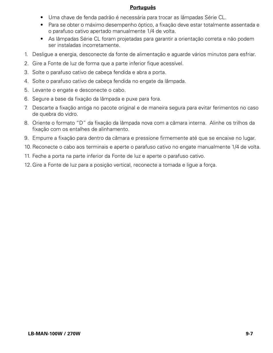 Welch Allyn CL300 Surgical IlluminatorCL - User Manual User Manual | Page 107 / 126