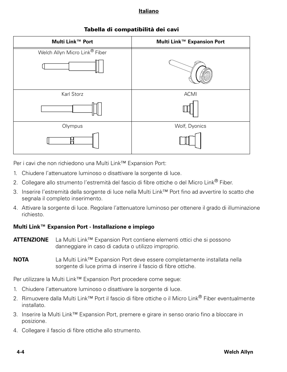 Welch Allyn CL300 Surgical IlluminatorCL - User Manual User Manual | Page 43 / 126