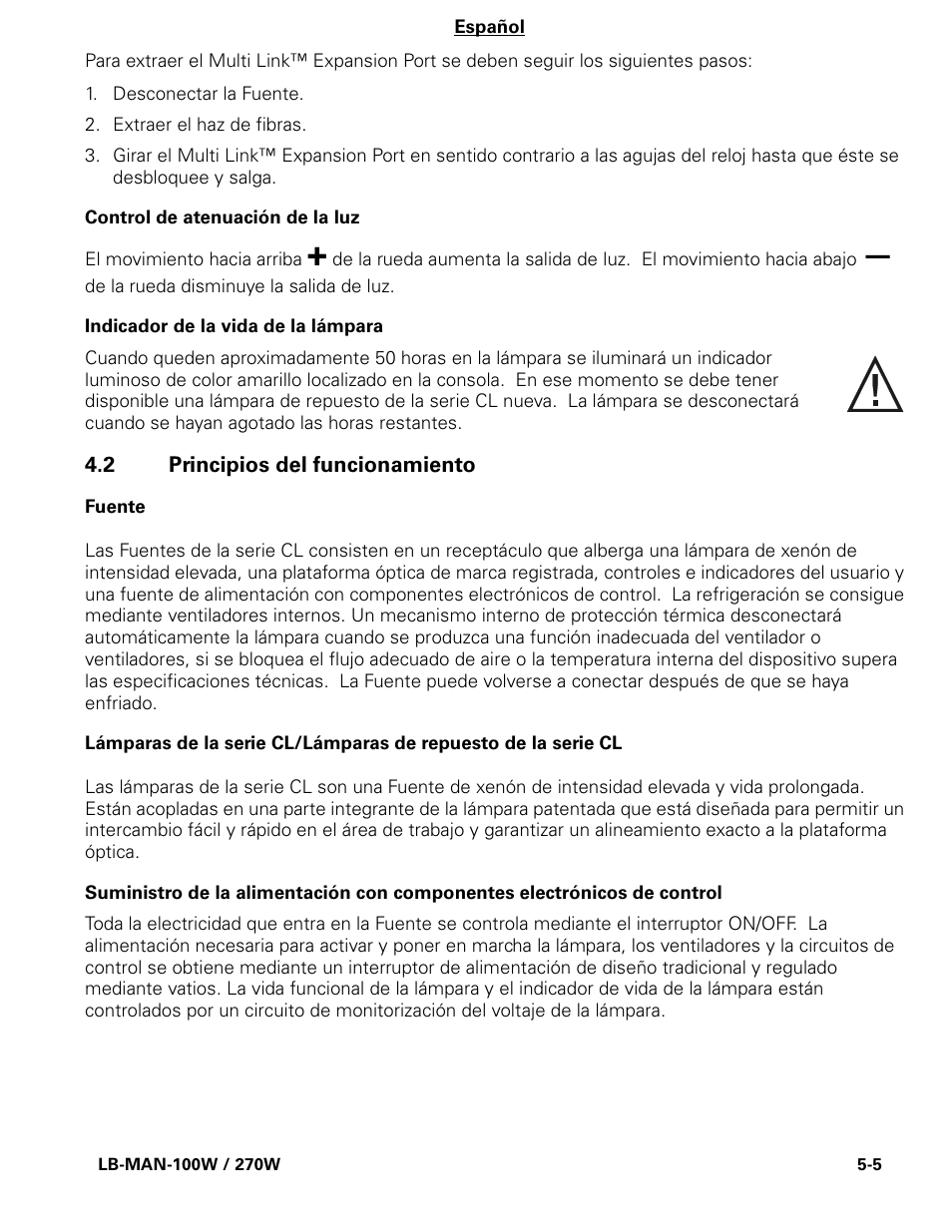 Welch Allyn CL300 Surgical IlluminatorCL - User Manual User Manual | Page 57 / 126