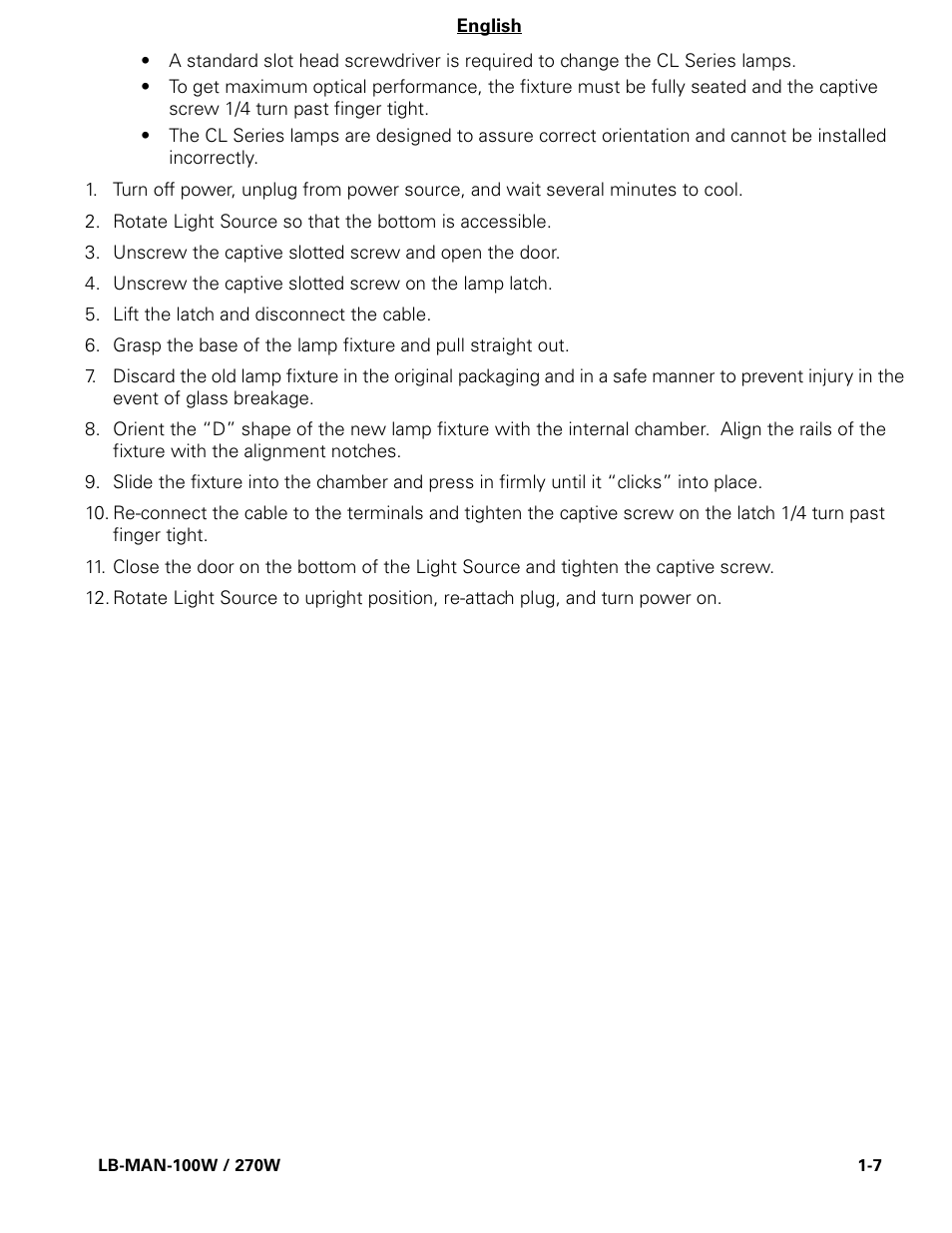 Welch Allyn CL300 Surgical IlluminatorCL - User Manual User Manual | Page 9 / 126