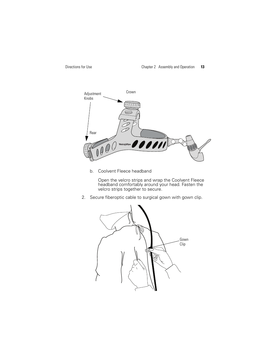 Welch Allyn Proxenon Headlight And Fiber Optic Cable - User Manual User Manual | Page 17 / 28