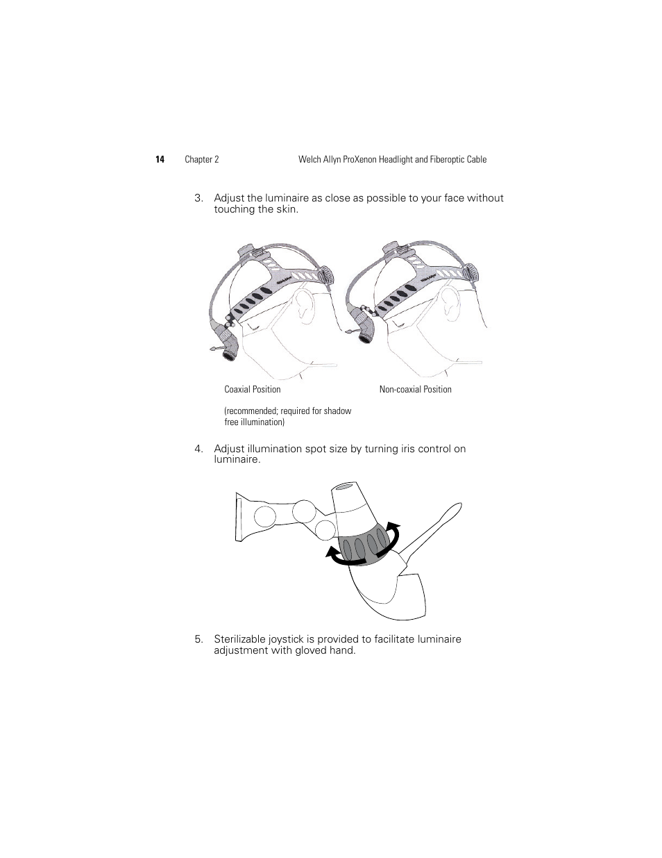 Welch Allyn Proxenon Headlight And Fiber Optic Cable - User Manual User Manual | Page 18 / 28