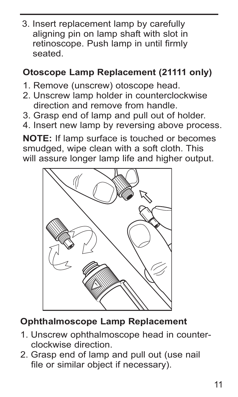 Welch Allyn PocketScopes - User Manual User Manual | Page 13 / 20