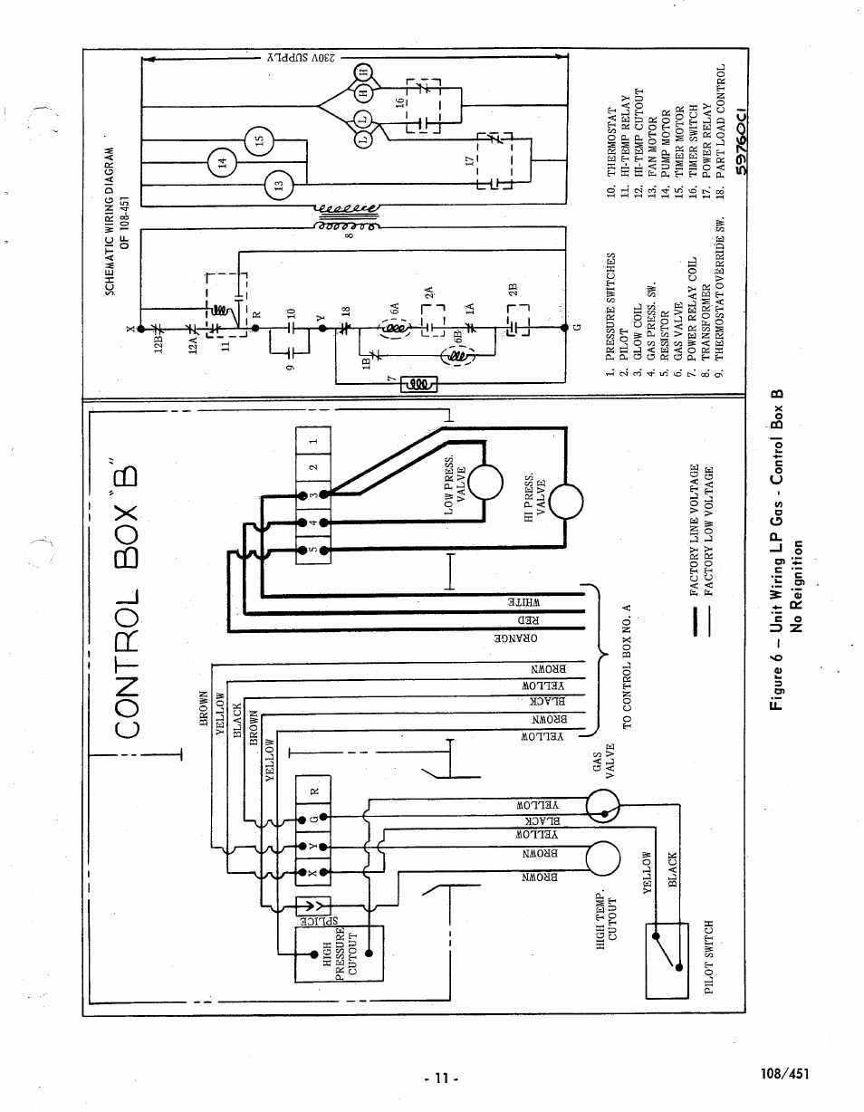 Control box "b | Bryant 108-451 User Manual | Page 11 / 11