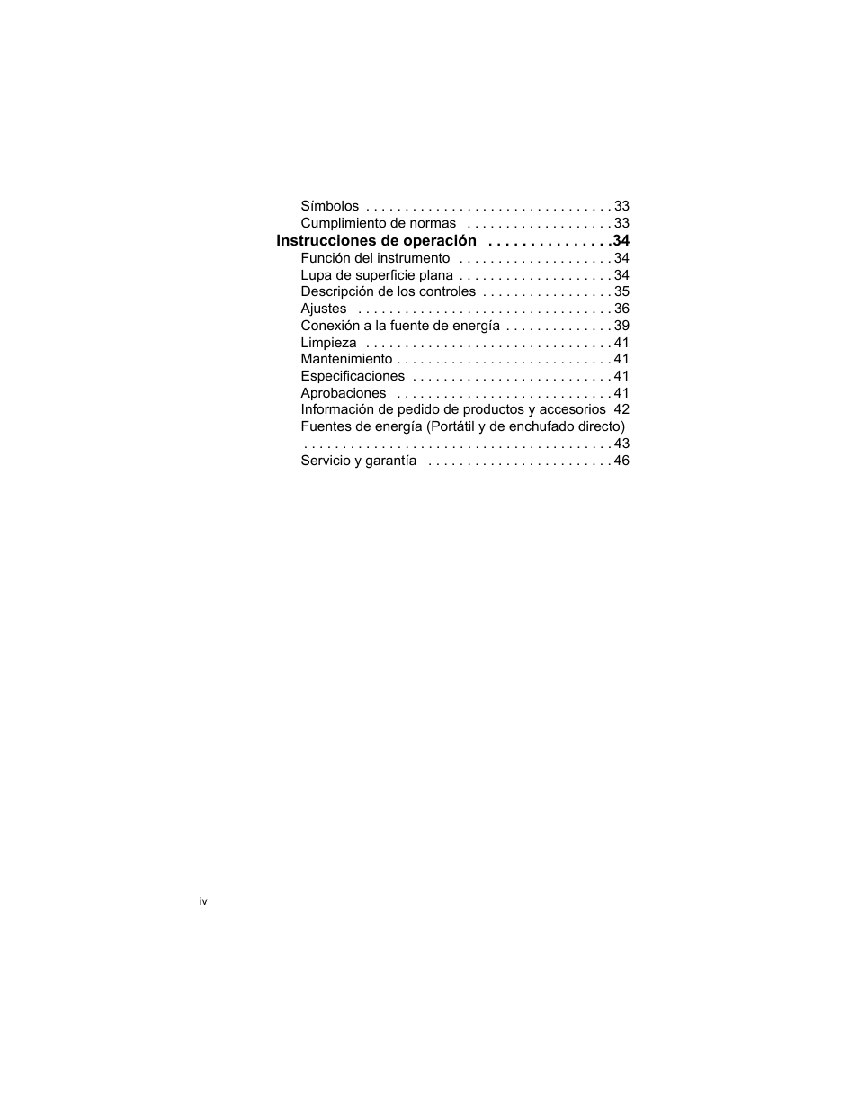 Welch Allyn LumiView Portable Binocular Microscope - User Manual User Manual | Page 4 / 52