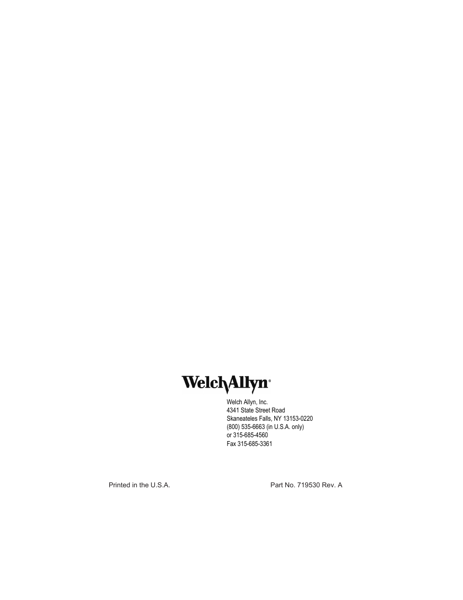 Welch Allyn LumiView Portable Binocular Microscope - User Manual User Manual | Page 52 / 52