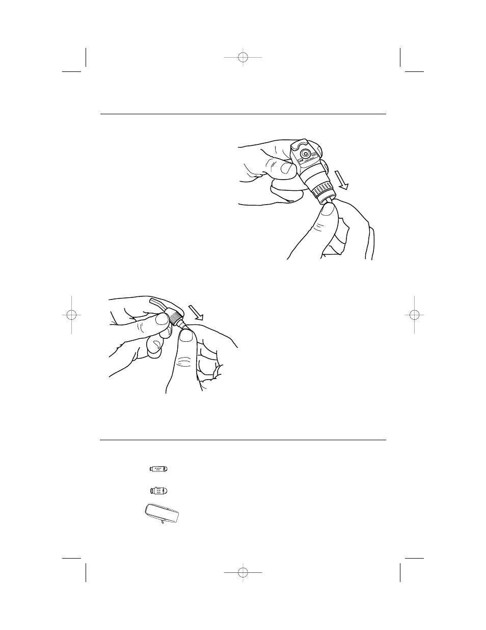 Replacement parts, Retinoscope lamp replacement, Transilluminator lamp replacement | Welch Allyn 93400 COMPAC SET - User Manual User Manual | Page 10 / 32