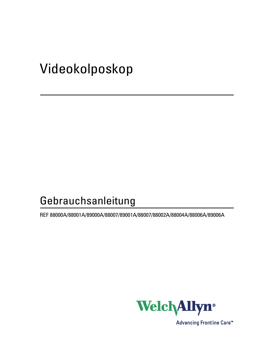 Gebrauchsanleitung, Videokolposkop | Welch Allyn Video Colposcope - User Manual User Manual | Page 135 / 400