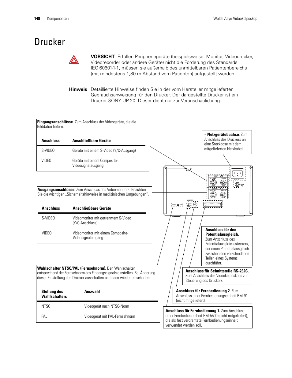 Drucker | Welch Allyn Video Colposcope - User Manual User Manual | Page 150 / 400
