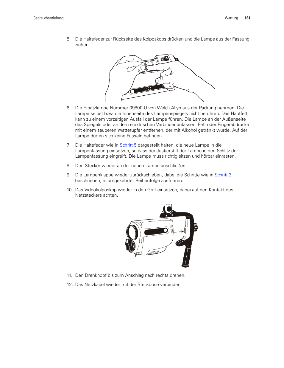 Welch Allyn Video Colposcope - User Manual User Manual | Page 163 / 400