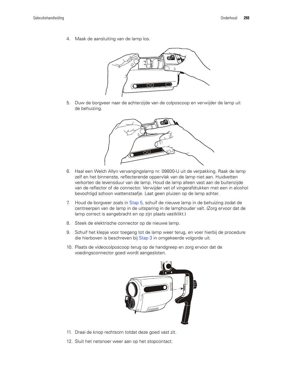 Welch Allyn Video Colposcope - User Manual User Manual | Page 295 / 400