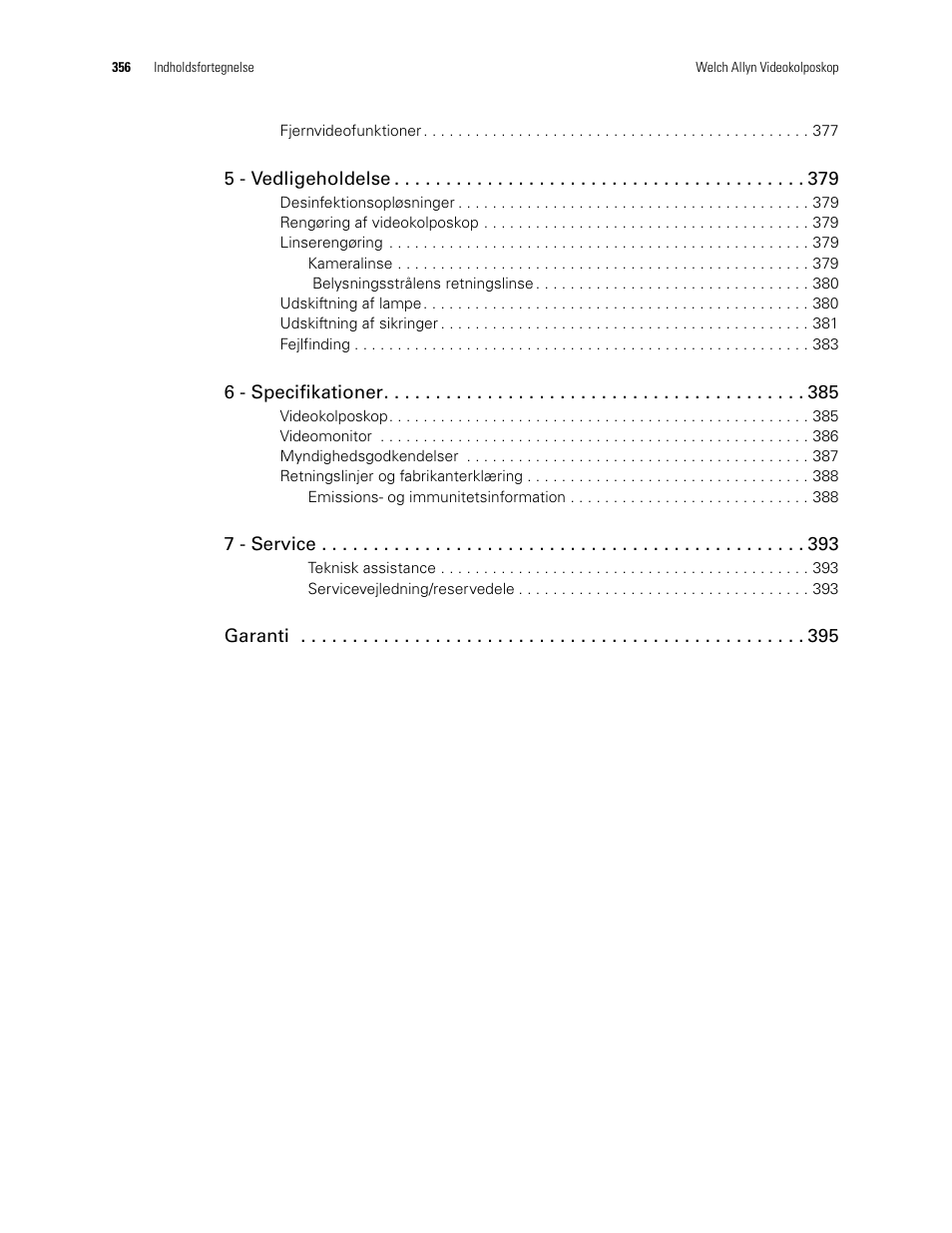Welch Allyn Video Colposcope - User Manual User Manual | Page 358 / 400