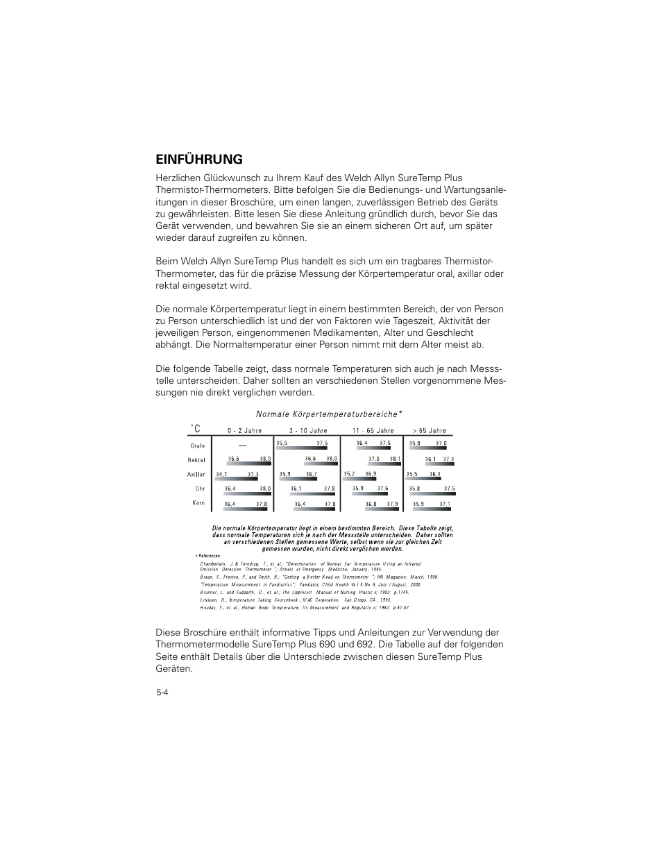 Einführung, Einführung -4 | Welch Allyn SureTemp Plus - User Manual User Manual | Page 124 / 294