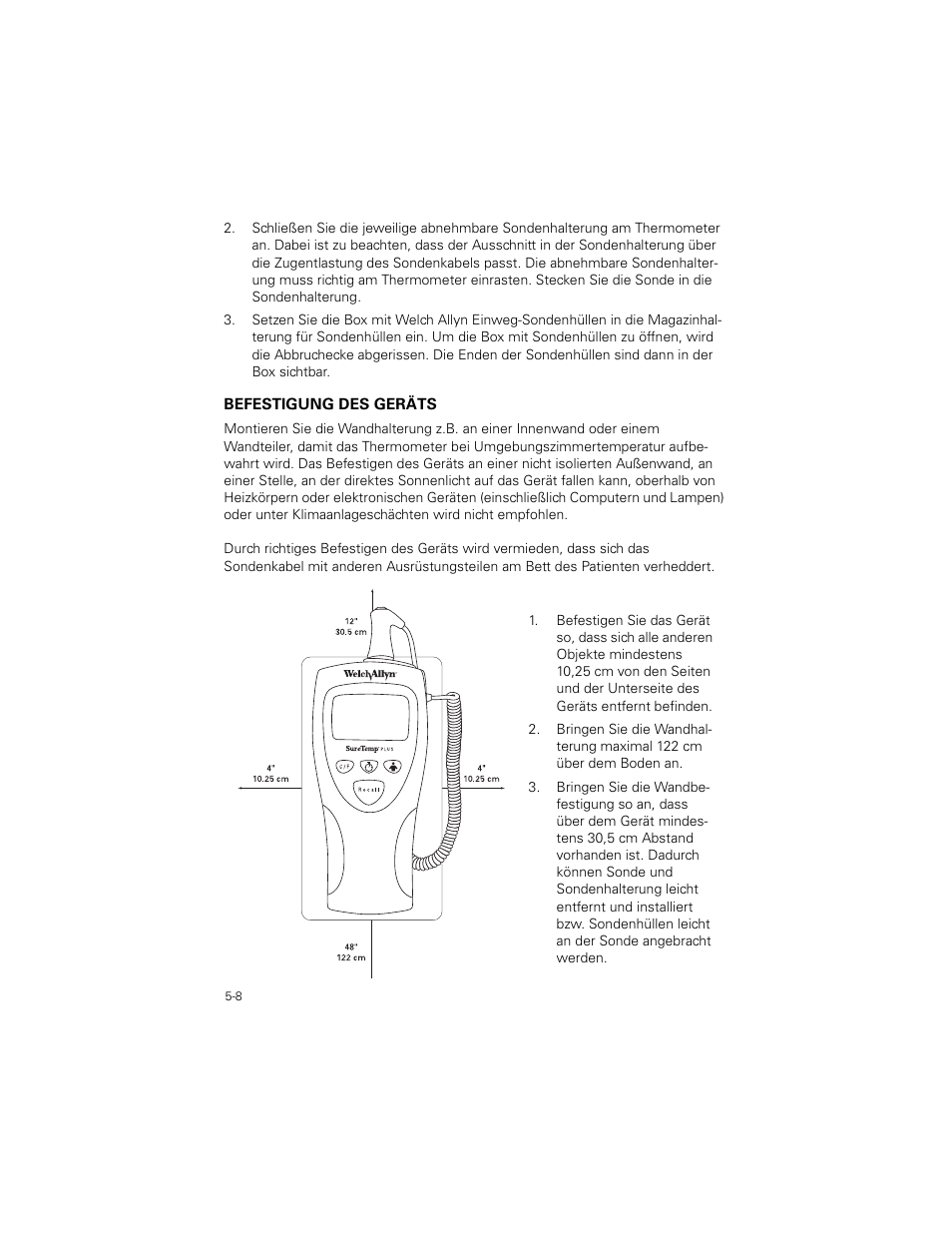 Welch Allyn SureTemp Plus - User Manual User Manual | Page 128 / 294