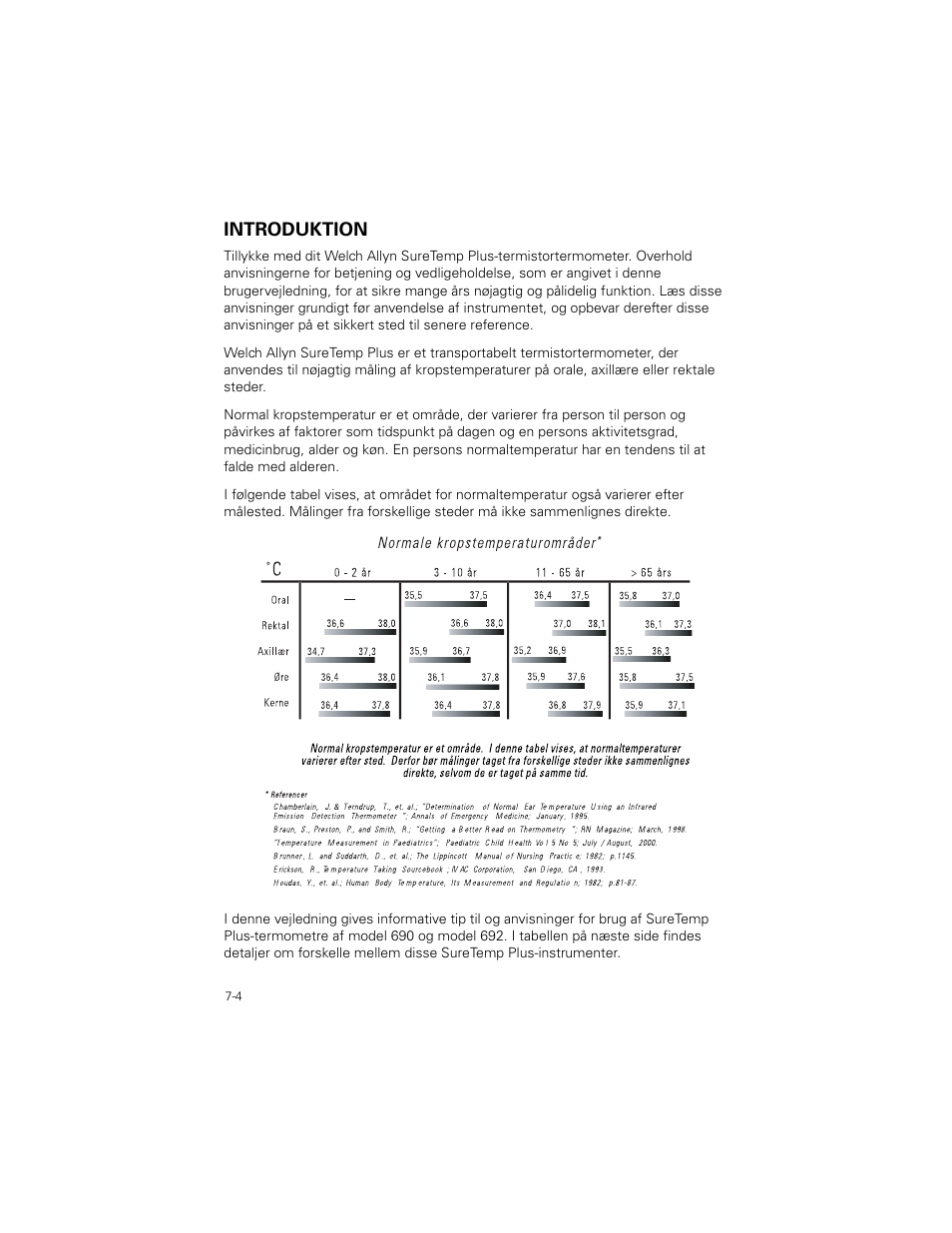 Introduktion, Introduktion -4 | Welch Allyn SureTemp Plus - User Manual User Manual | Page 184 / 294