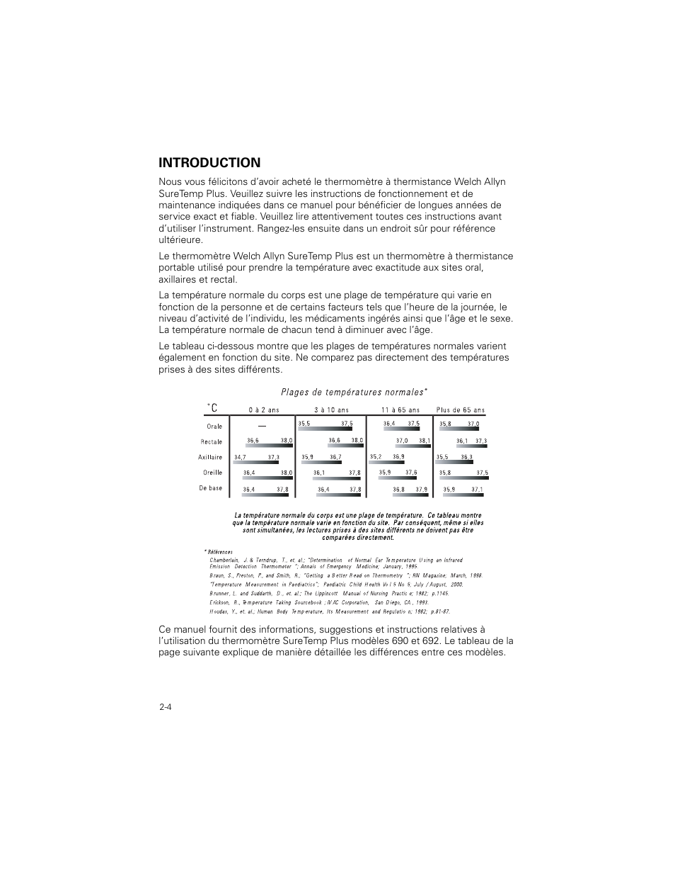 Introduction, Introduction -4 | Welch Allyn SureTemp Plus - User Manual User Manual | Page 36 / 294