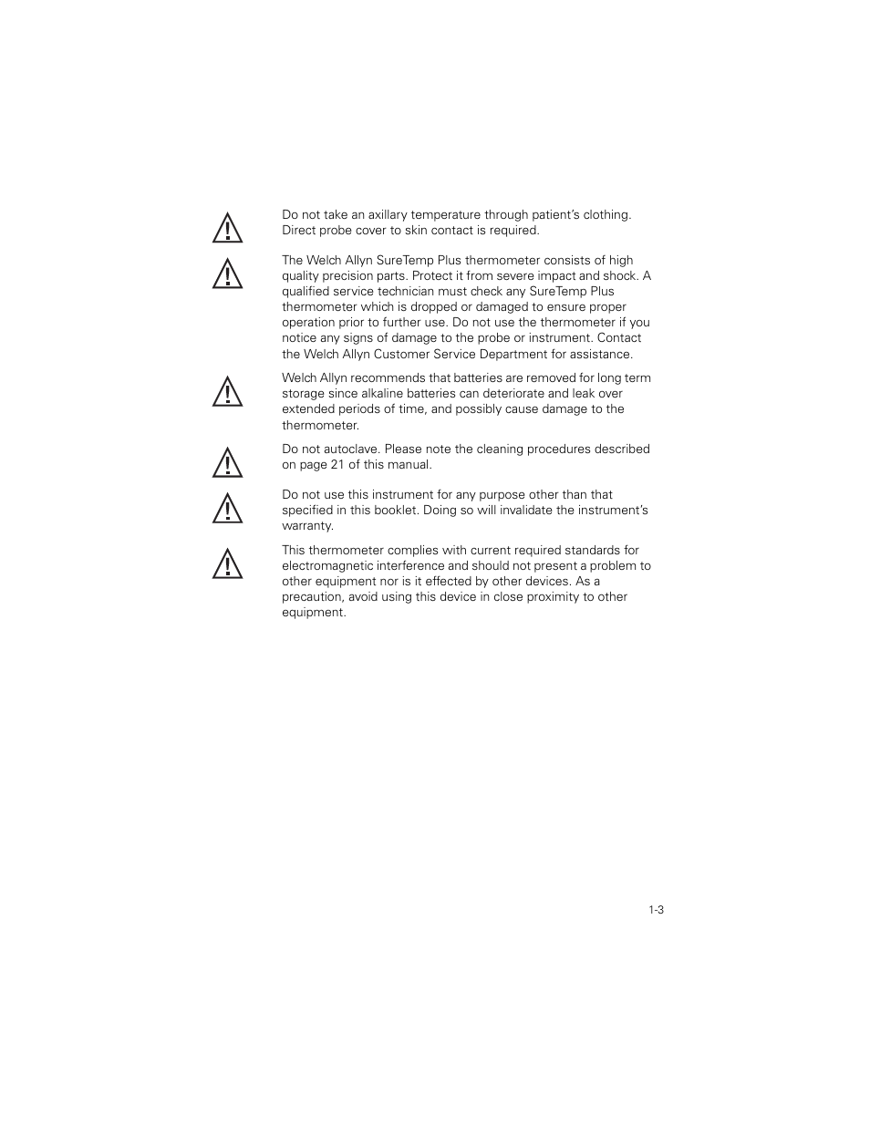 Welch Allyn SureTemp Plus - User Manual User Manual | Page 6 / 294