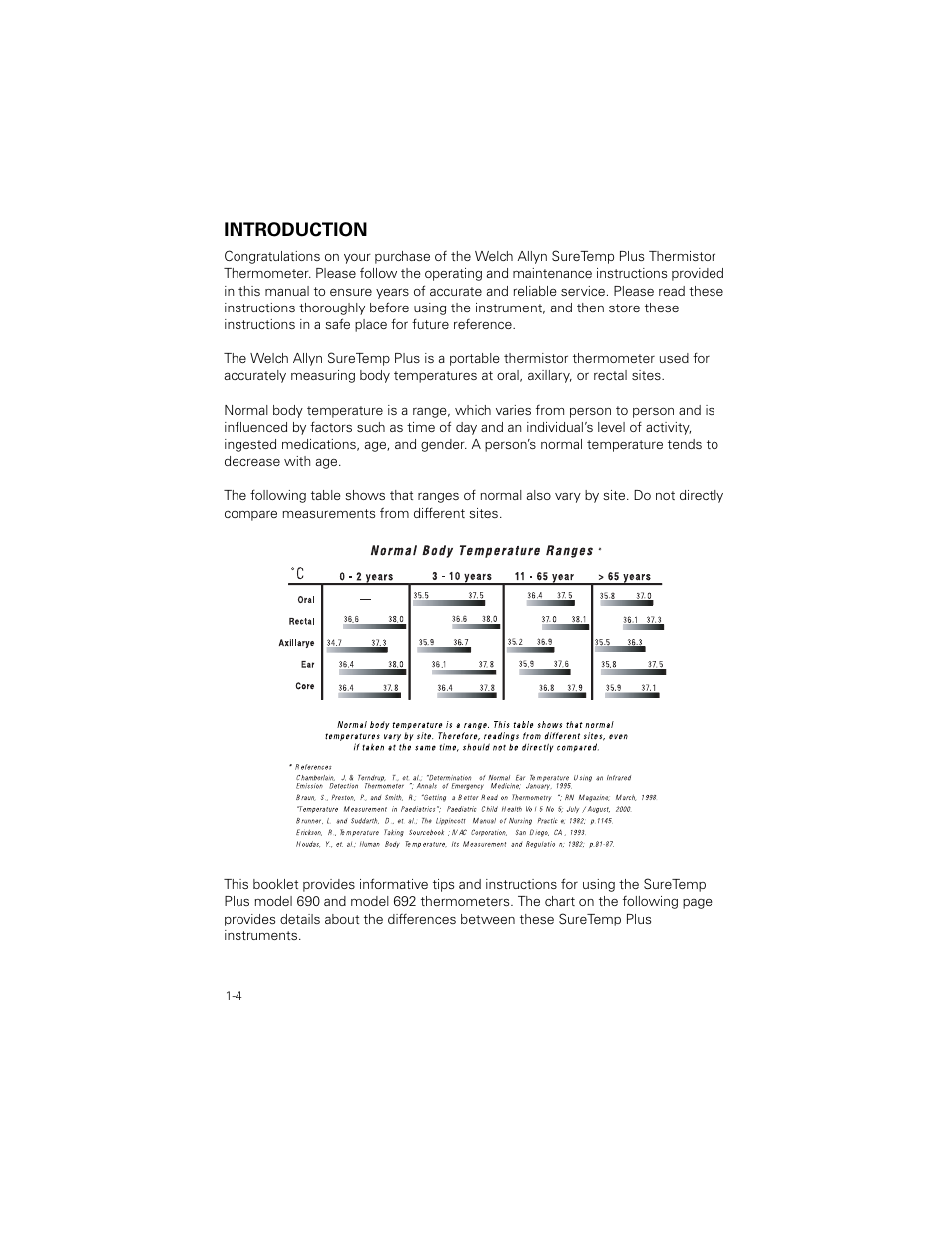 Introduction, Introduction -4 | Welch Allyn SureTemp Plus - User Manual User Manual | Page 7 / 294