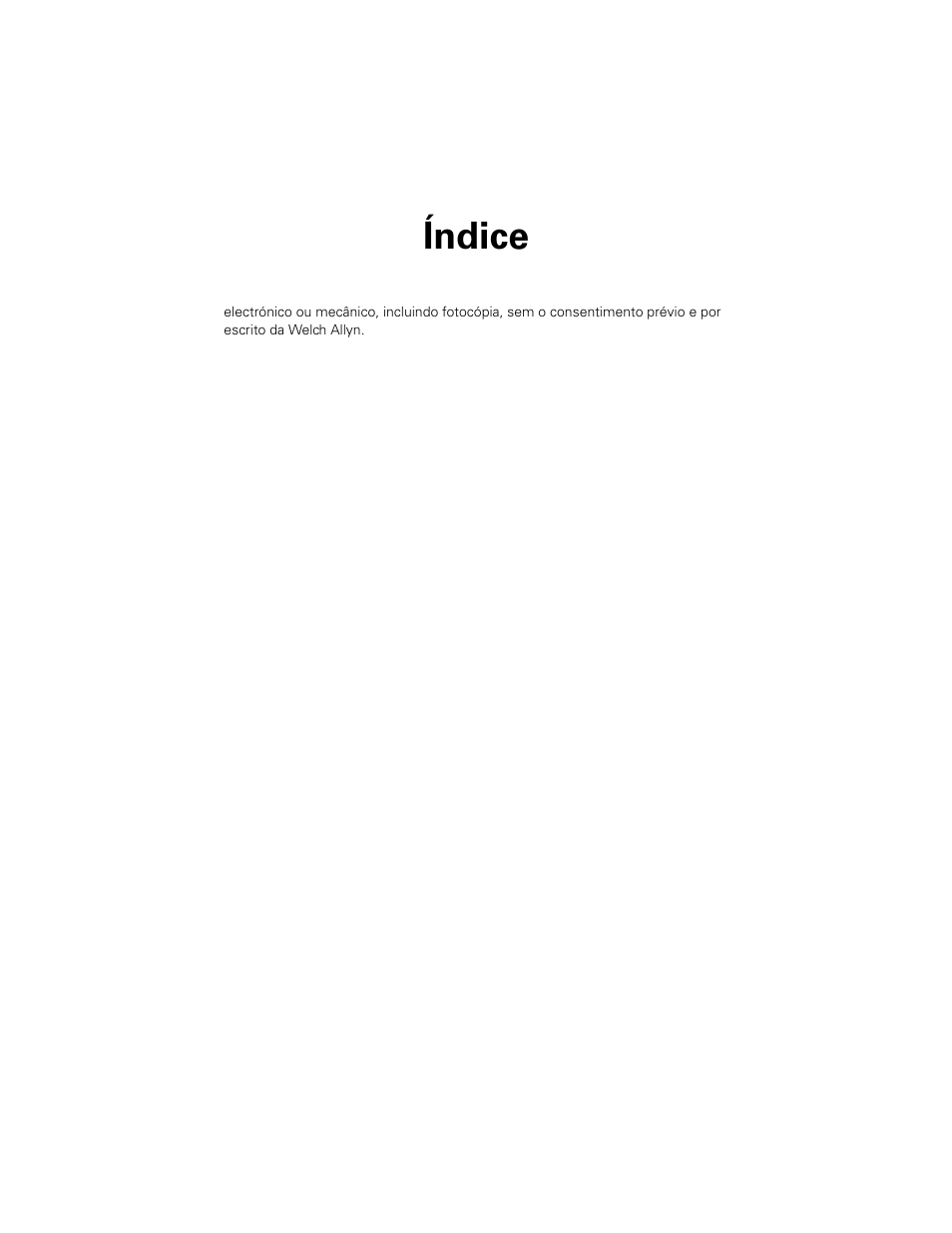 Índice | Welch Allyn SureTemp Plus - User Manual User Manual | Page 91 / 294