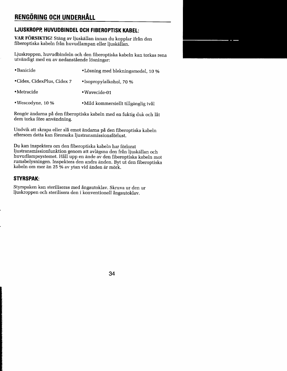 Welch Allyn MFI Solarc Headlight - User Manual User Manual | Page 35 / 57