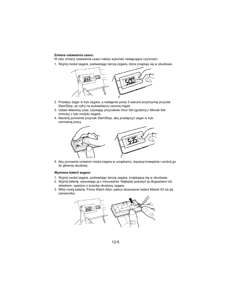 Welch Allyn 767 Diagnostic System - User Manual User Manual | Page 119 / 136