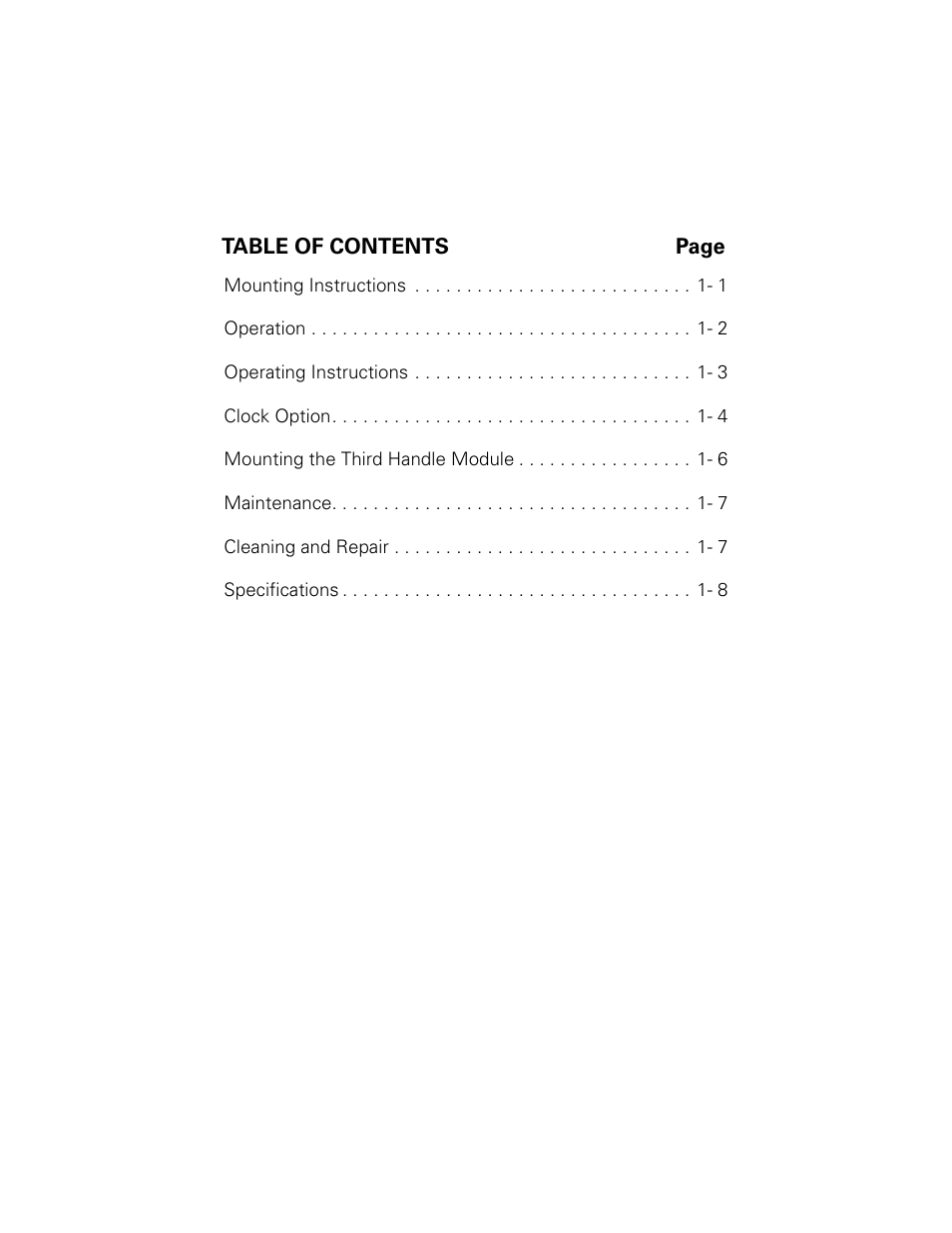 Welch Allyn 767 Diagnostic System - User Manual User Manual | Page 3 / 136