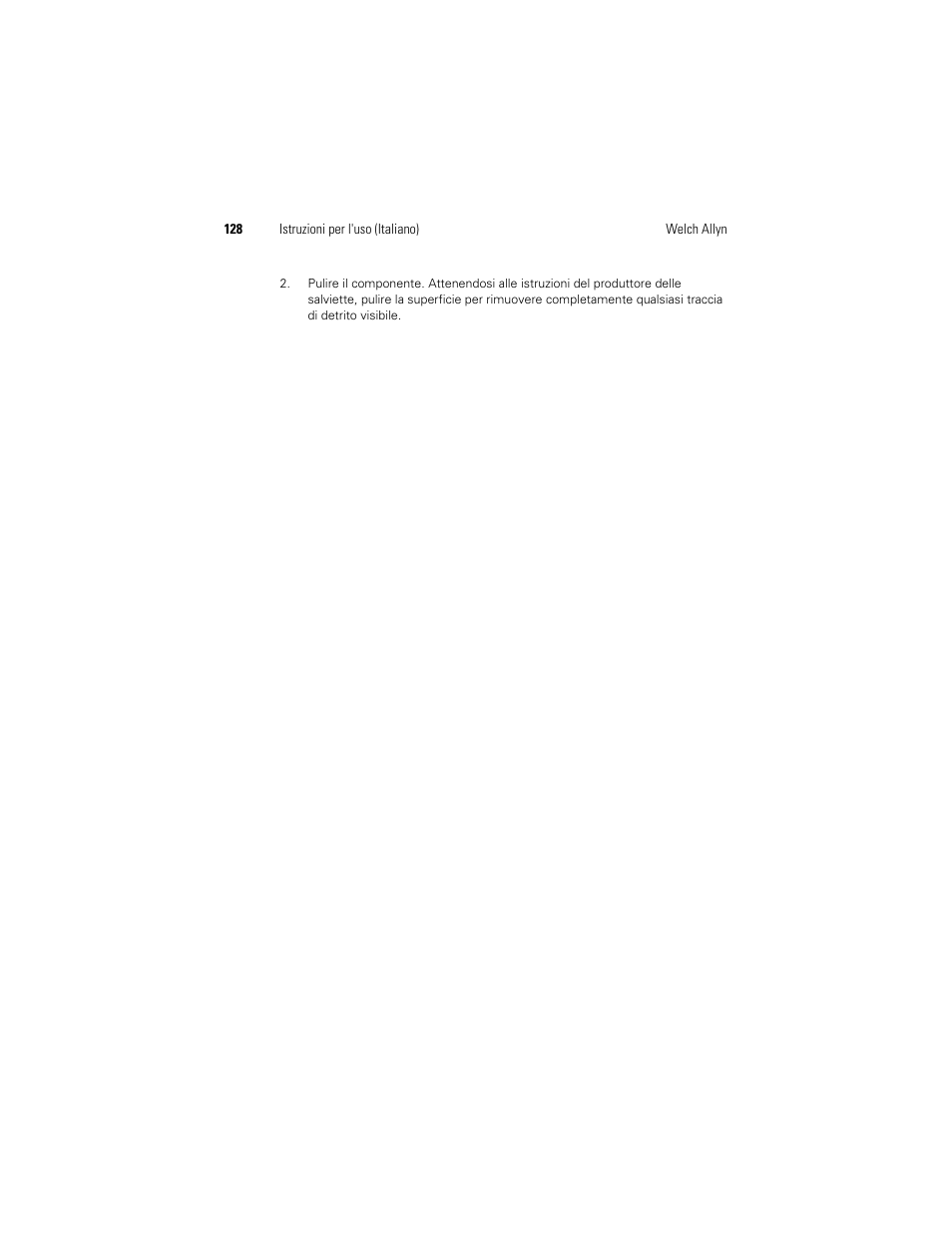 Welch Allyn KleenSpec 790 Series Cordless Illumination System - User Manual User Manual | Page 130 / 222
