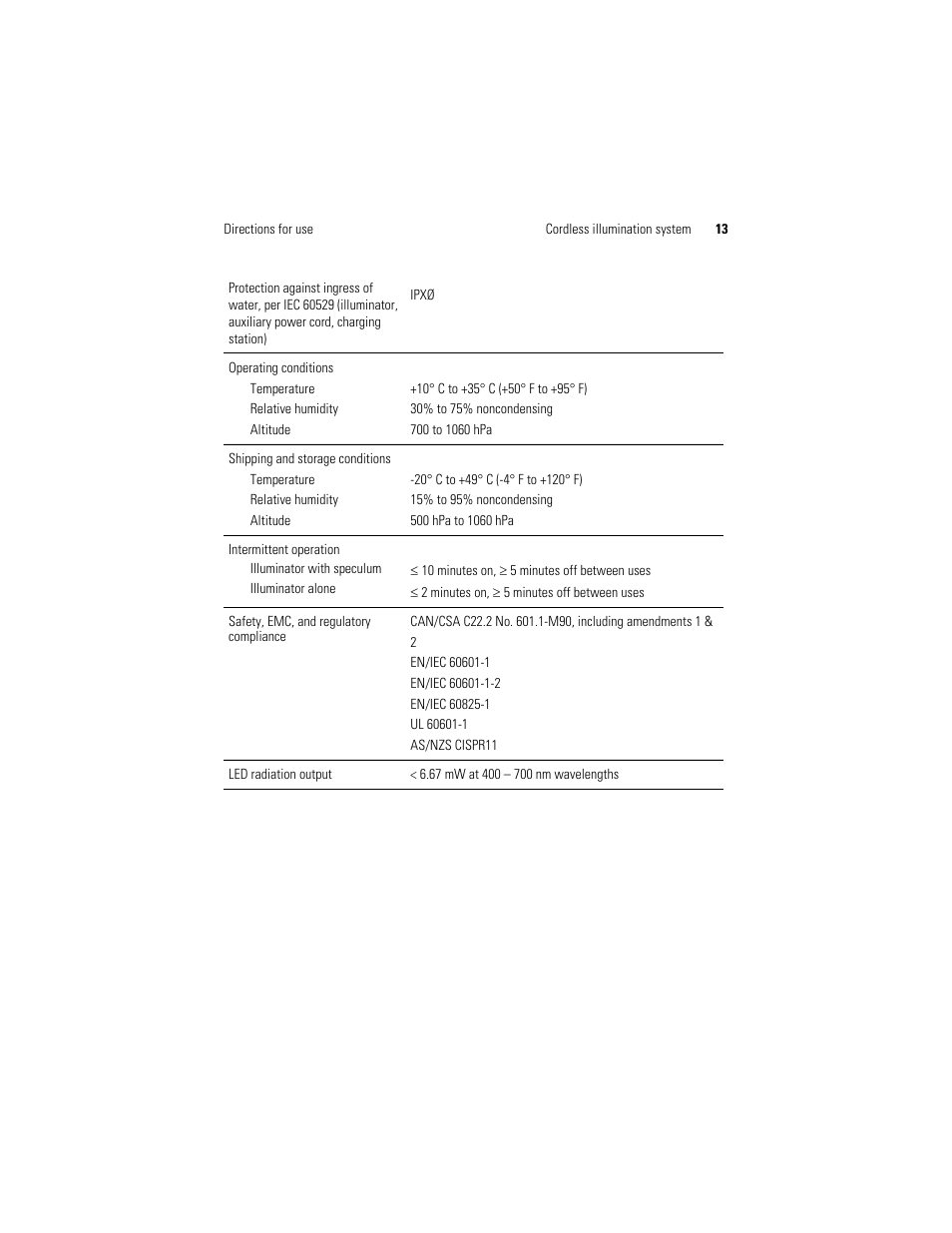 Welch Allyn KleenSpec 790 Series Cordless Illumination System - User Manual User Manual | Page 15 / 222