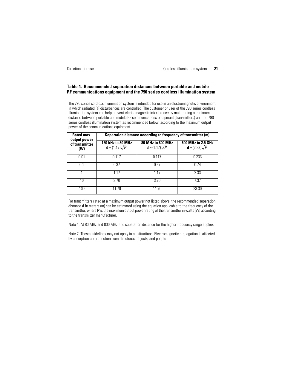 Welch Allyn KleenSpec 790 Series Cordless Illumination System - User Manual User Manual | Page 23 / 222