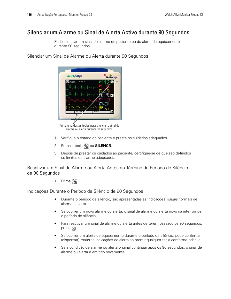 Welch Allyn Propaq CS Monitor - User Manual User Manual | Page 124 / 152