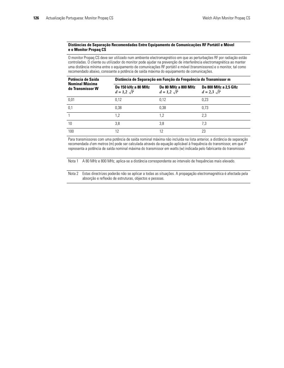 Welch Allyn Propaq CS Monitor - User Manual User Manual | Page 134 / 152