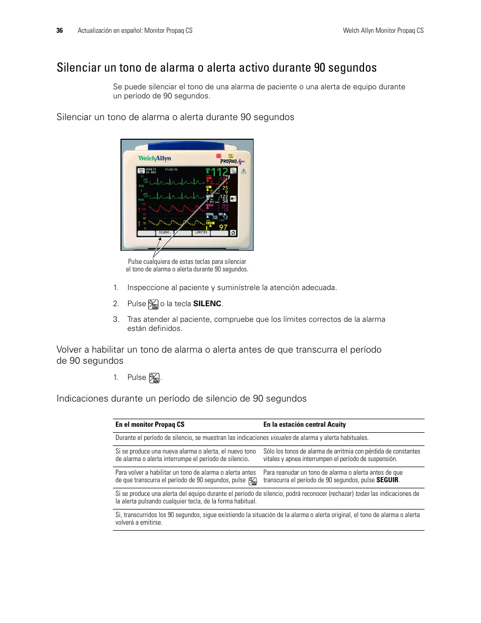 Welch Allyn Propaq CS Monitor - User Manual User Manual | Page 44 / 152